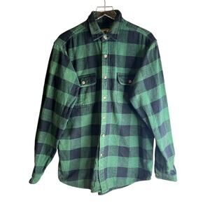 Field & Stream Flannel Shirt Button Up Large / Tall